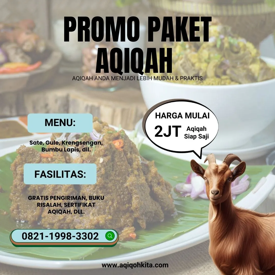 0821-1998-3302 (WA) Aqiqah Berkah Kediri