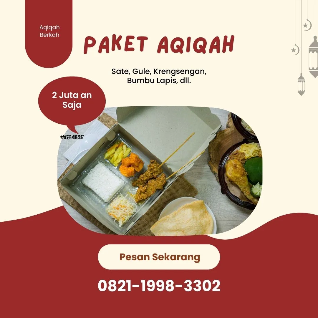 0821-1998-3302 (WA) Aqiqah Berkah Madiun