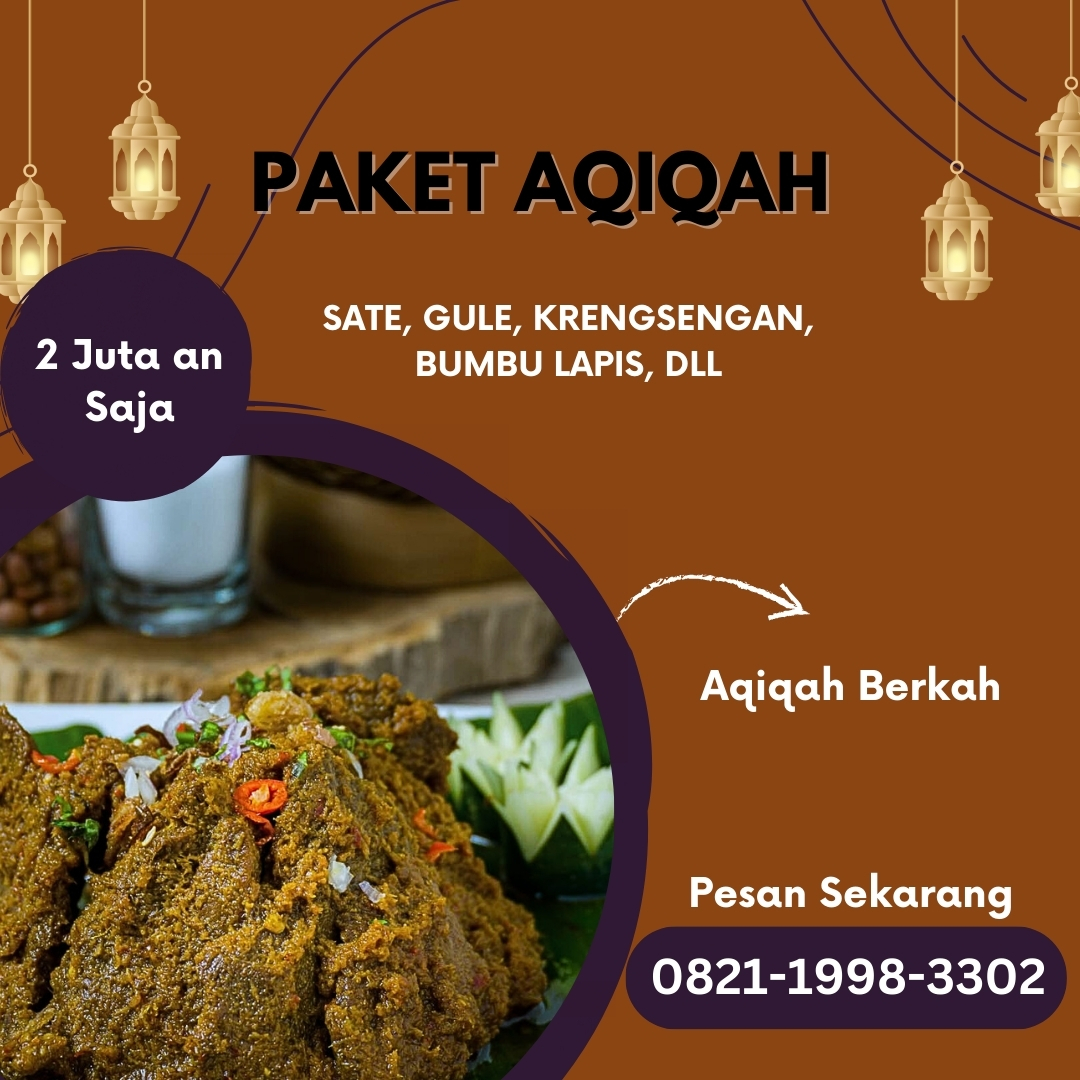 0821-1998-3302 (WA) Aqiqah Daerah Kediri