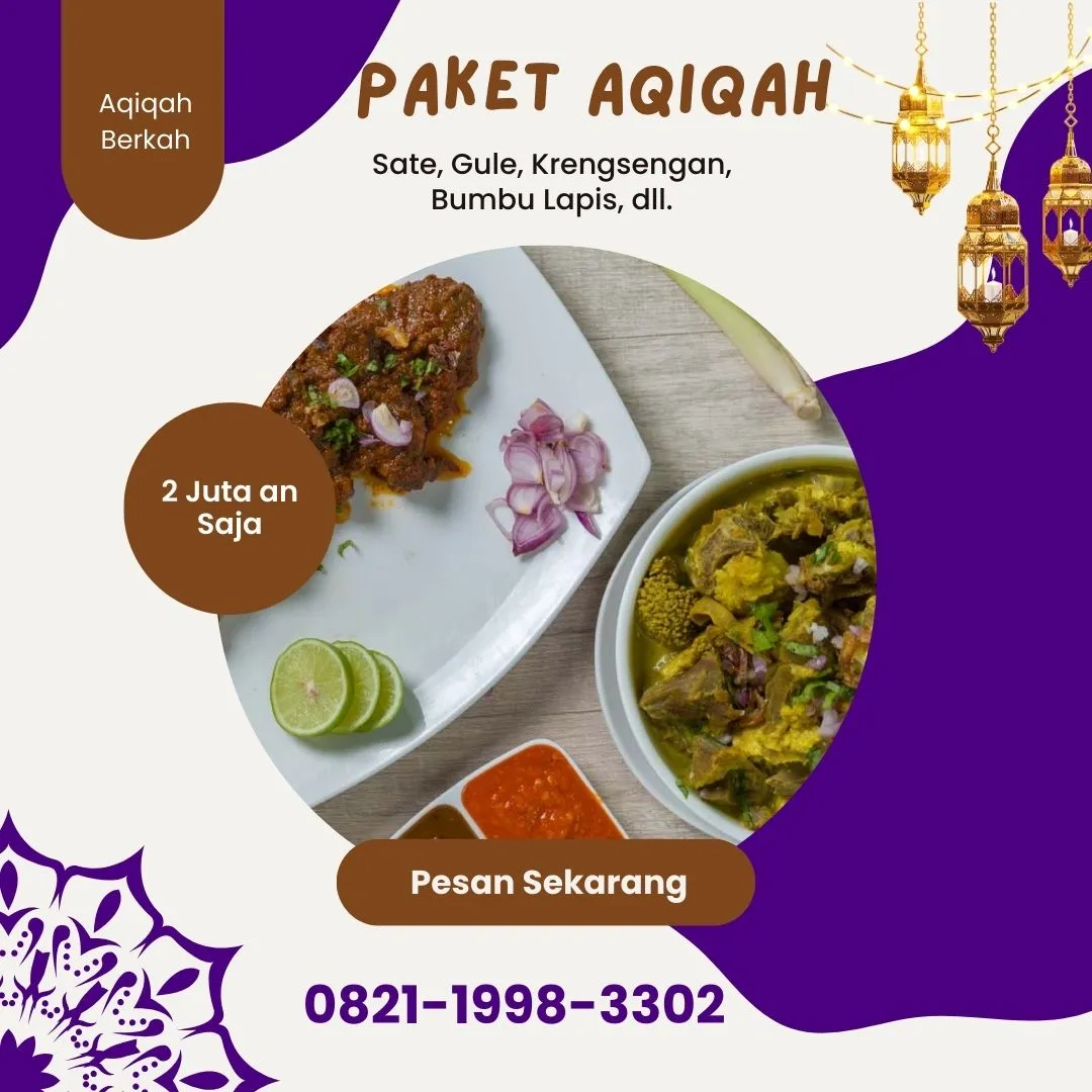 0821-1998-3302 (WA) Aqiqah Daerah Lamongan