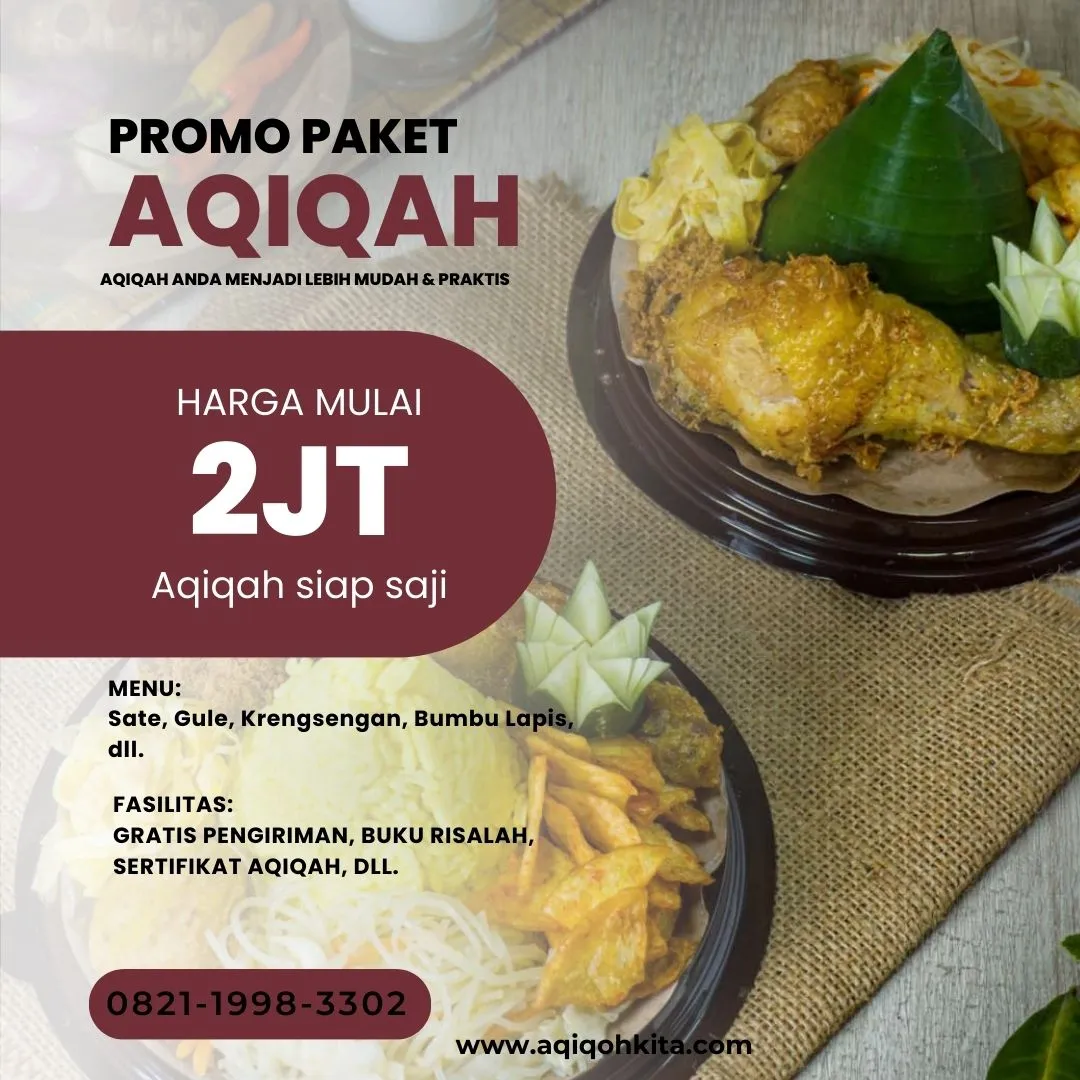 0821-1998-3302 (WA) Aqiqah dan Catering Kediri