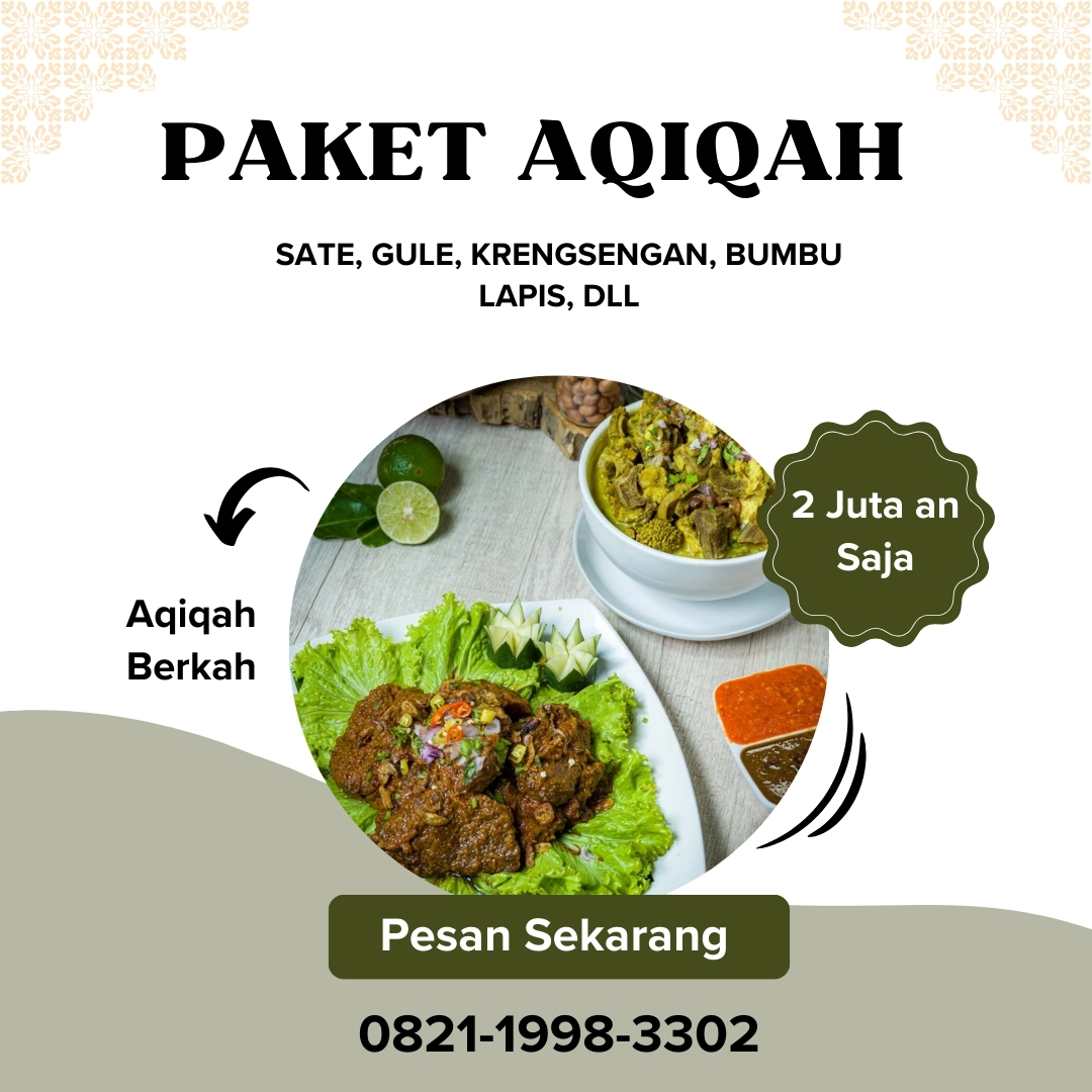 0821-1998-3302 (WA) Aqiqah di Nganjuk