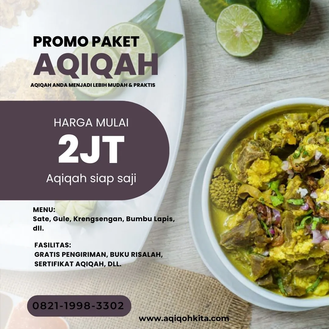 0821-1998-3302 (WA) Aqiqah Murah Bojonegoro