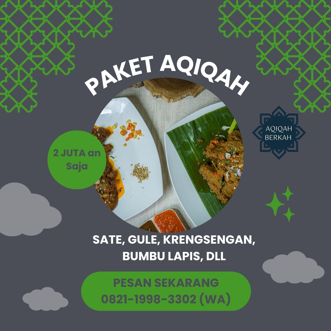 0821-1998-3302 (WA) Aqiqah Murah di Ponorogo