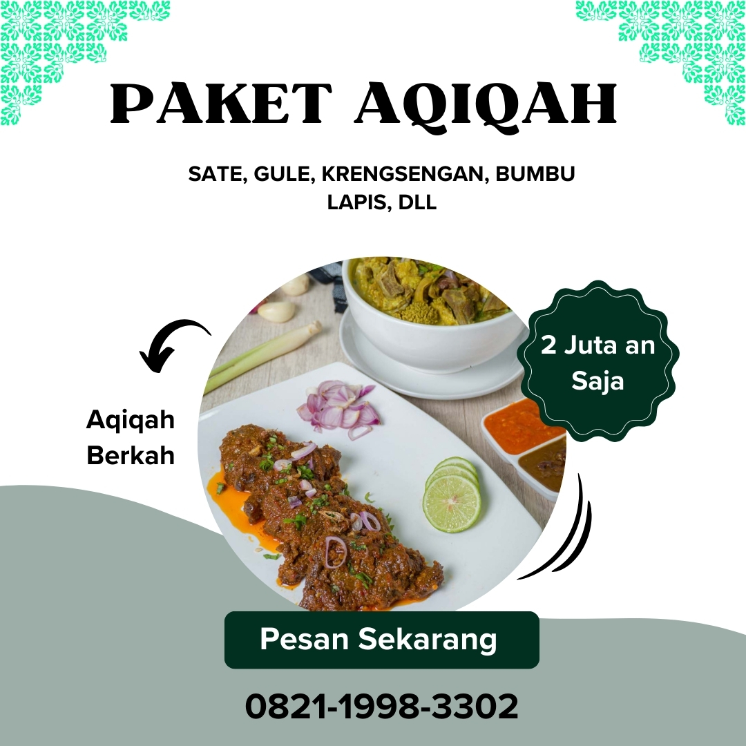 0821-1998-3302 (WA) Aqiqah Murah Ponorogo