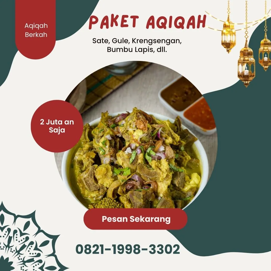 0821-1998-3302 (WA) Aqiqah Murah Sidoarjo