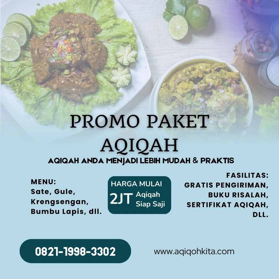 0821-1998-3302 (WA) Aqiqah Murah Tuban