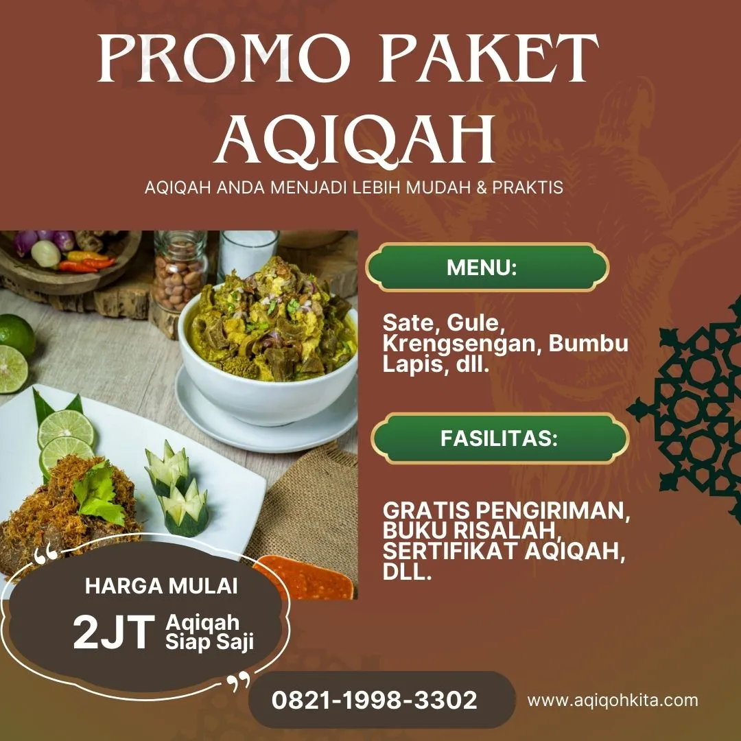 0821-1998-3302 (WA) Aqiqah Nasi Kotak Kediri