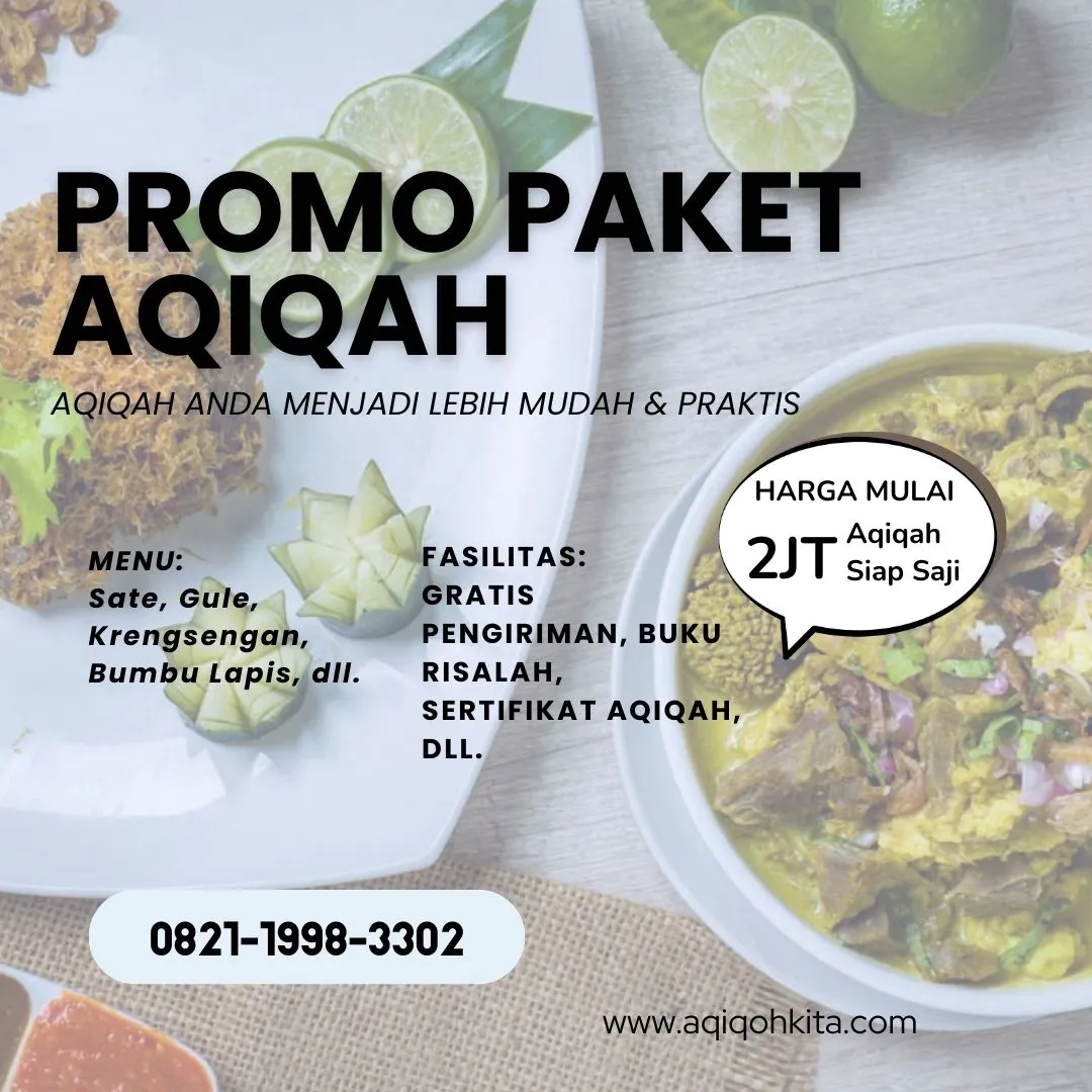 0821-1998-3302 (WA) Aqiqah Pare Kediri