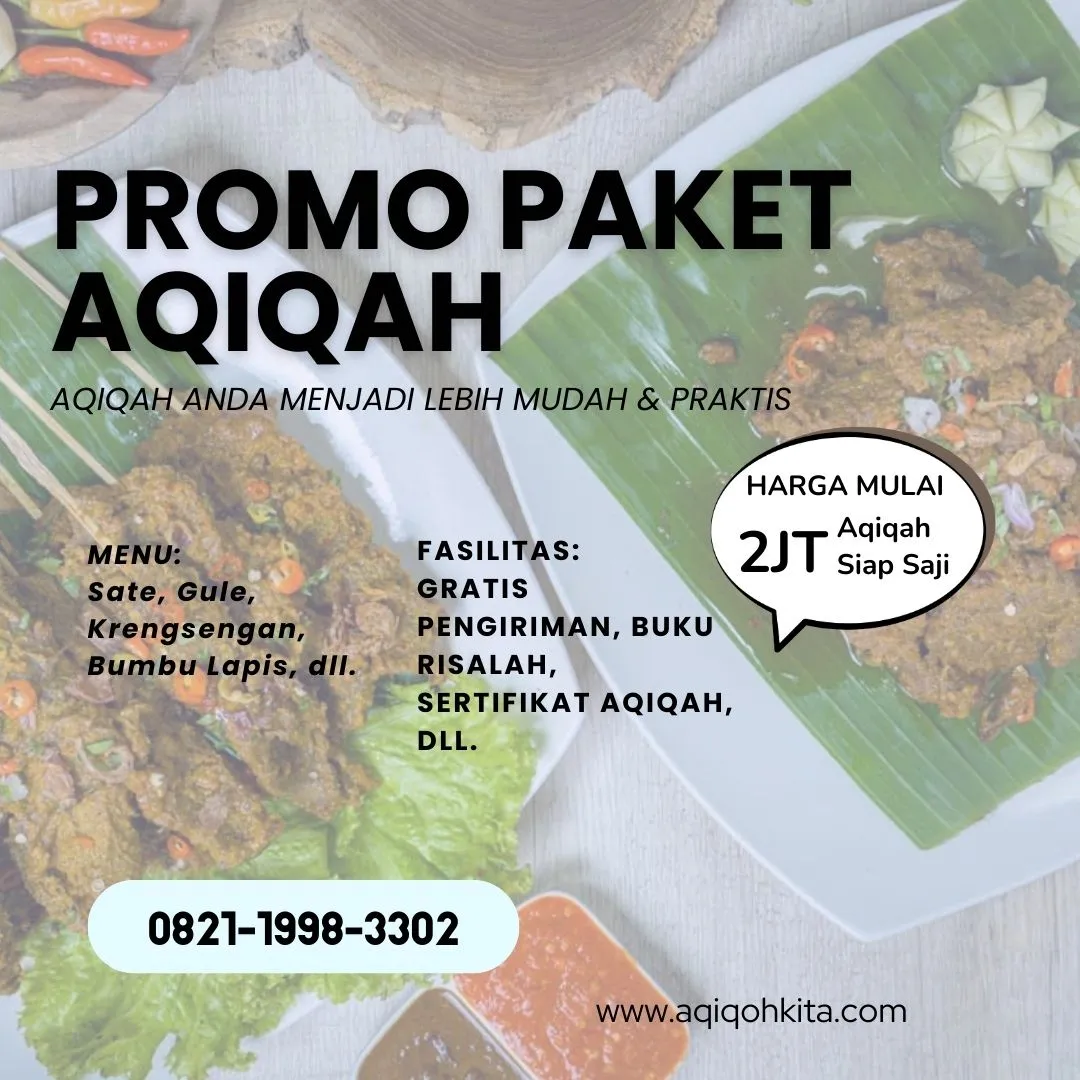 0821-1998-3302 (WA) Aqiqah Perak Jombang