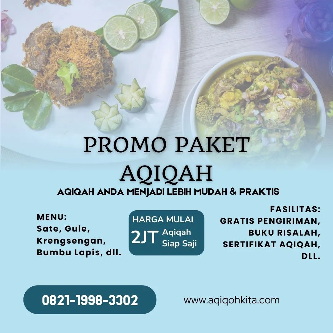 0821-1998-3302 (WA) Biaya Aqiqah Kediri