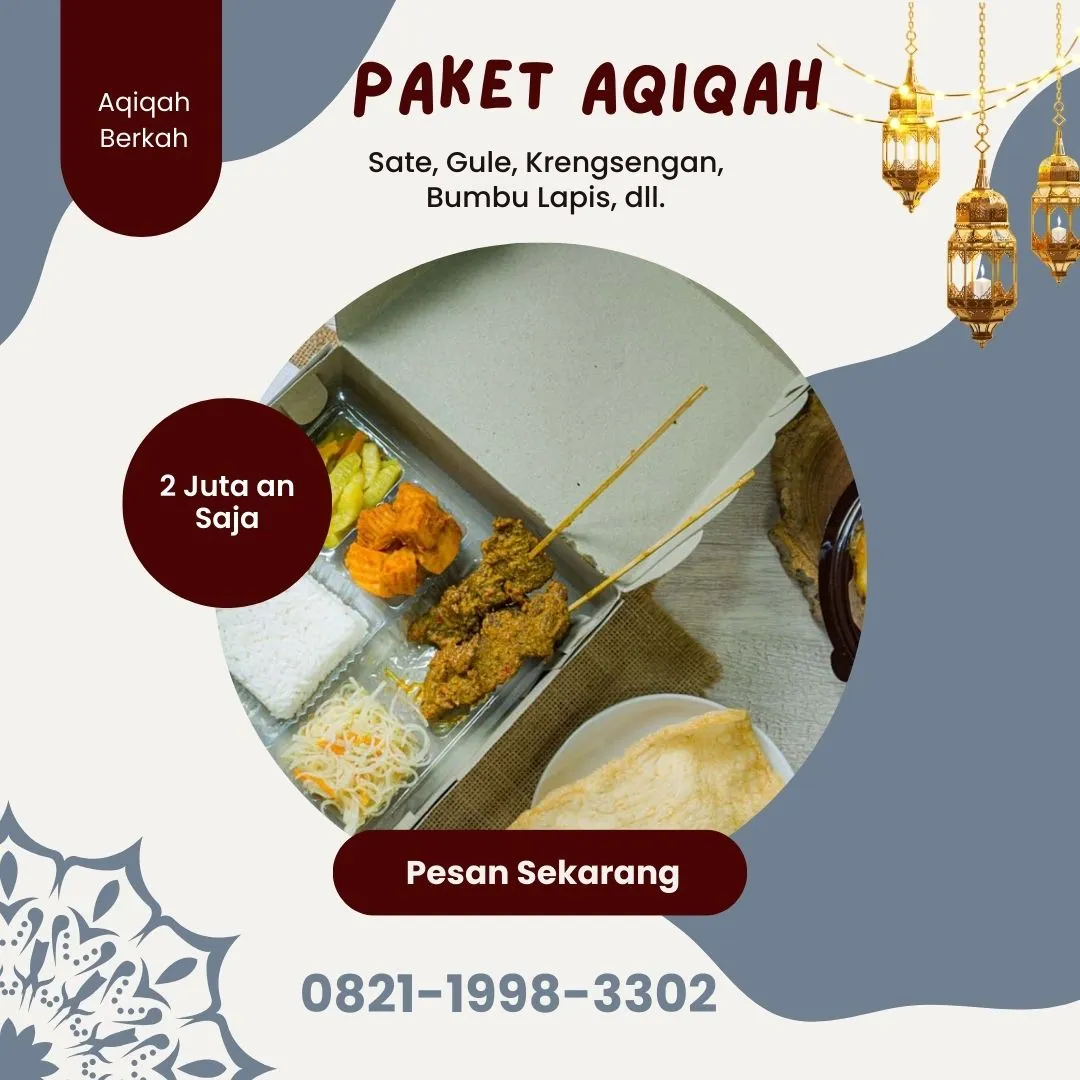 0821-1998-3302 (WA) Catering Aqiqah Blitar