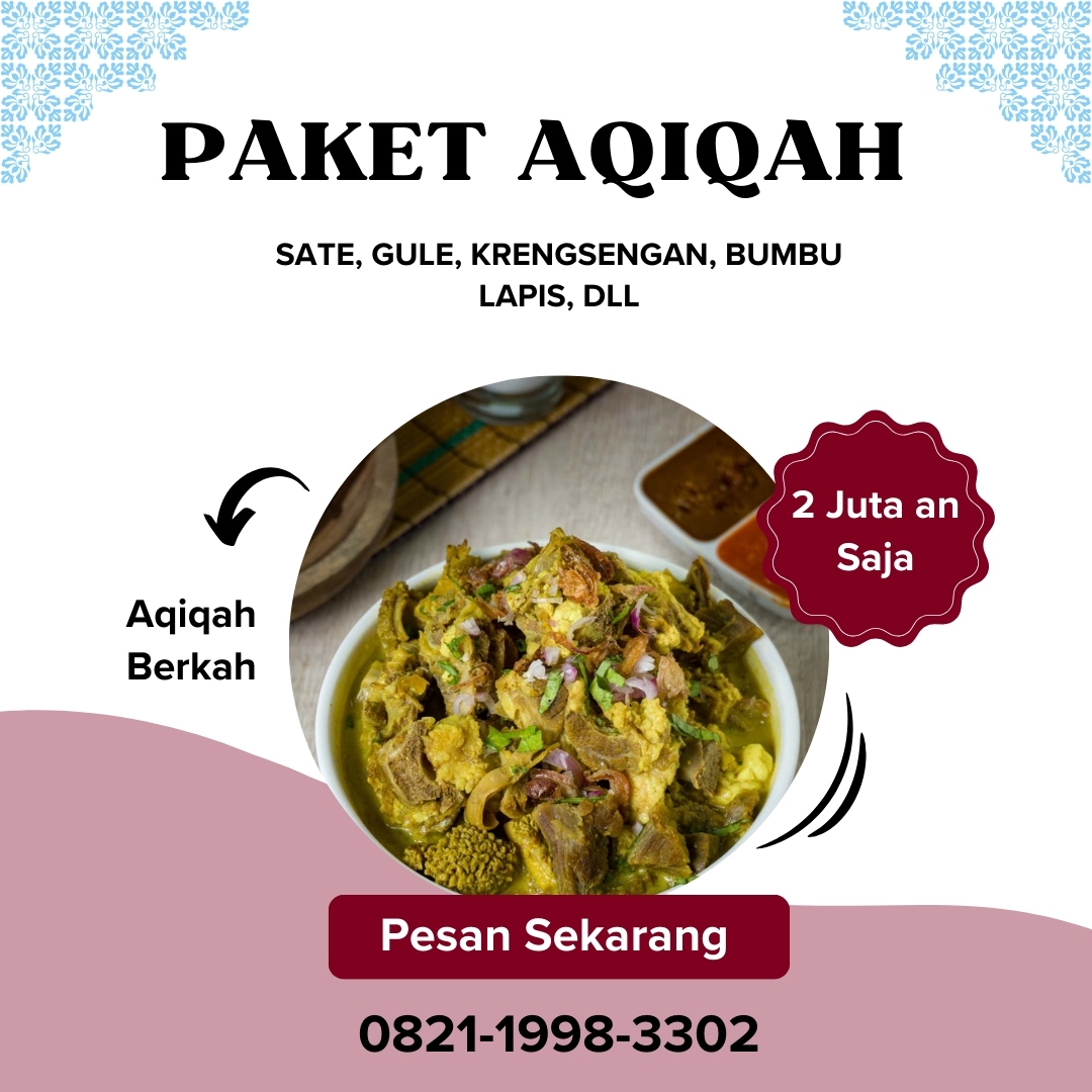0821-1998-3302 (WA) Catering Aqiqah di Lamongan