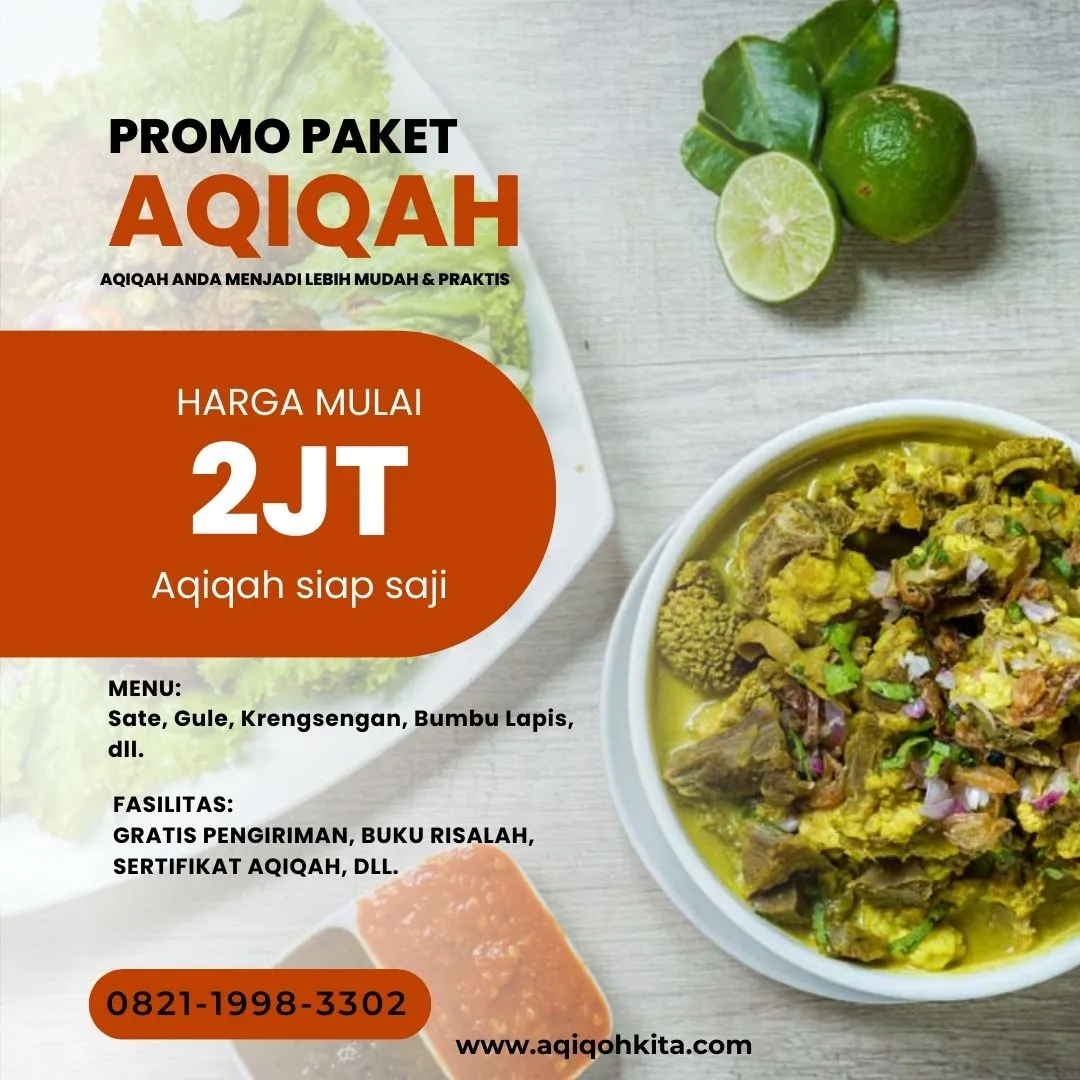 0821-1998-3302 (WA) Catering Aqiqah Jombang