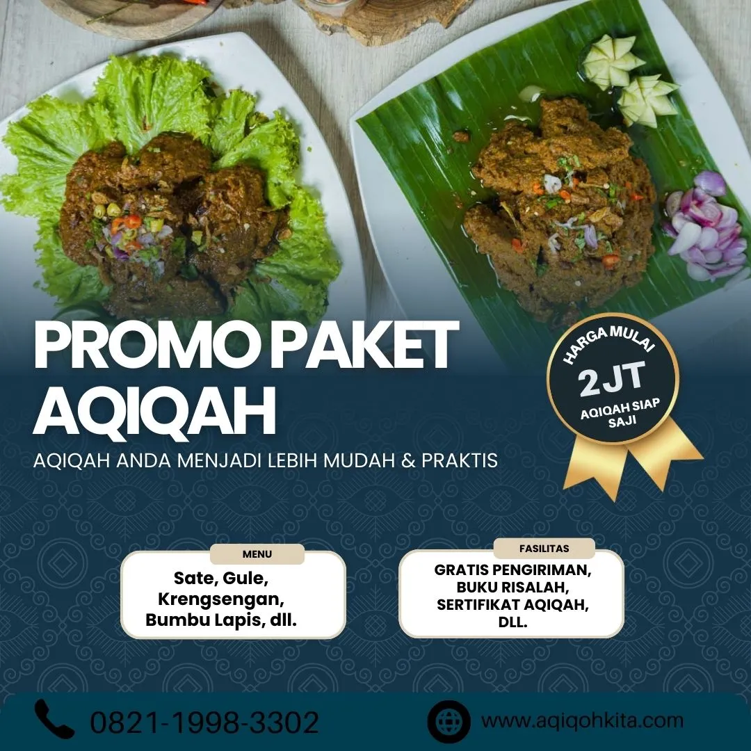 0821-1998-3302 (WA) Catering Aqiqah Madiun