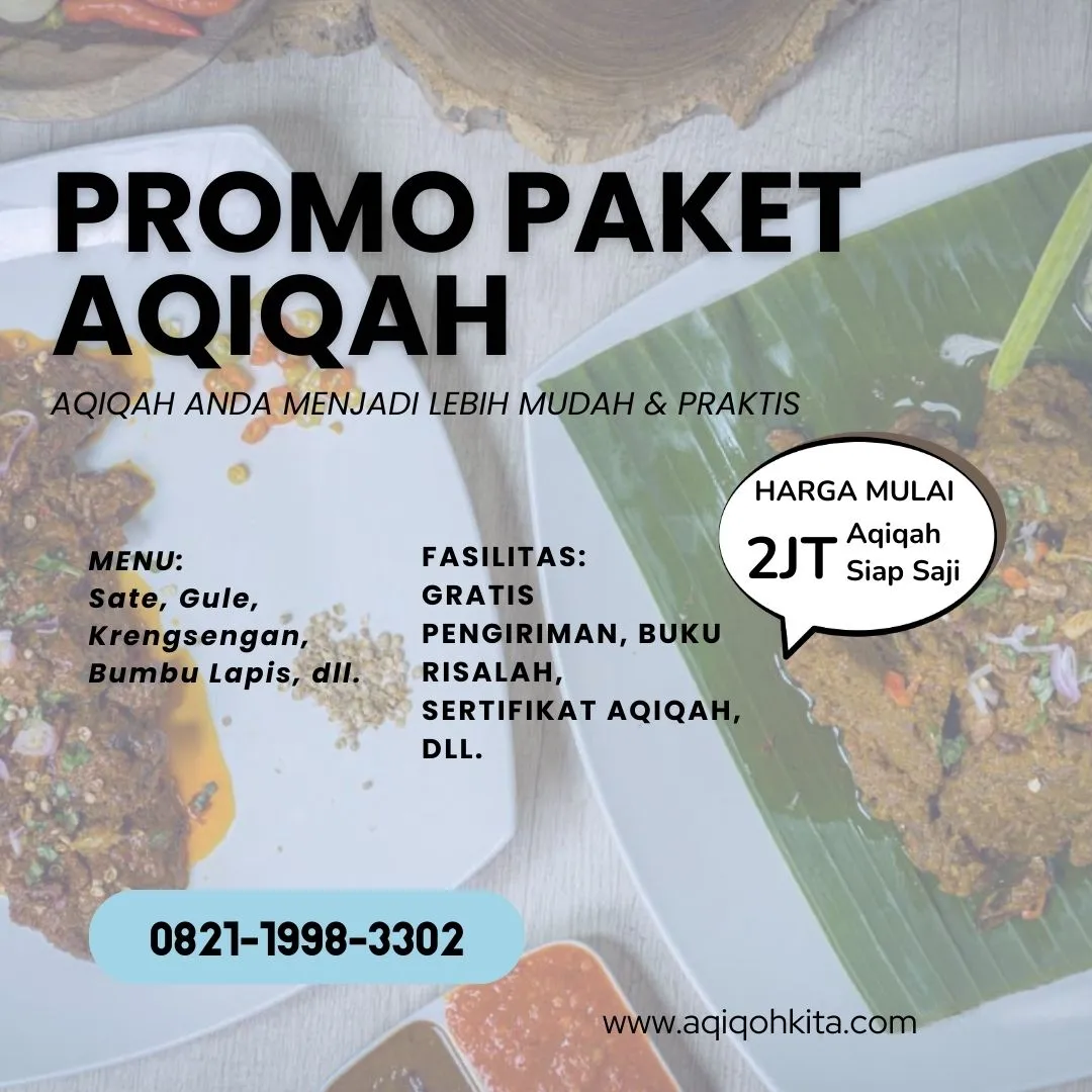 0821-1998-3302 (WA) Harga Aqiqah Jombang