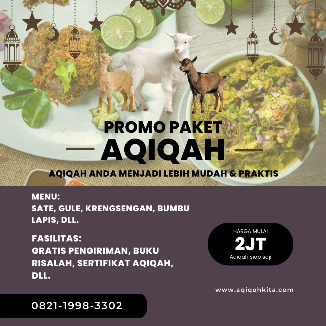 0821-1998-3302 (WA) Harga Kambing Aqiqah di Ponorogo