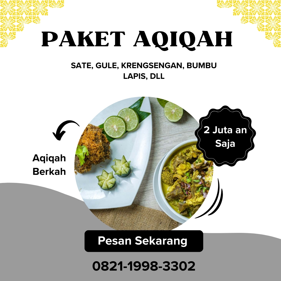 0821-1998-3302 (WA) Harga Paket Aqiqah di Kediri