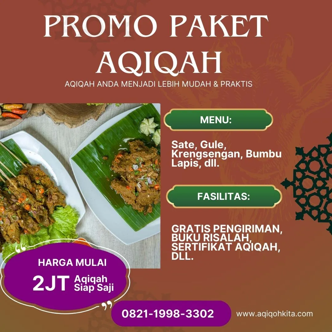 0821-1998-3302 (WA) Harga Paket Aqiqah di Lamongan