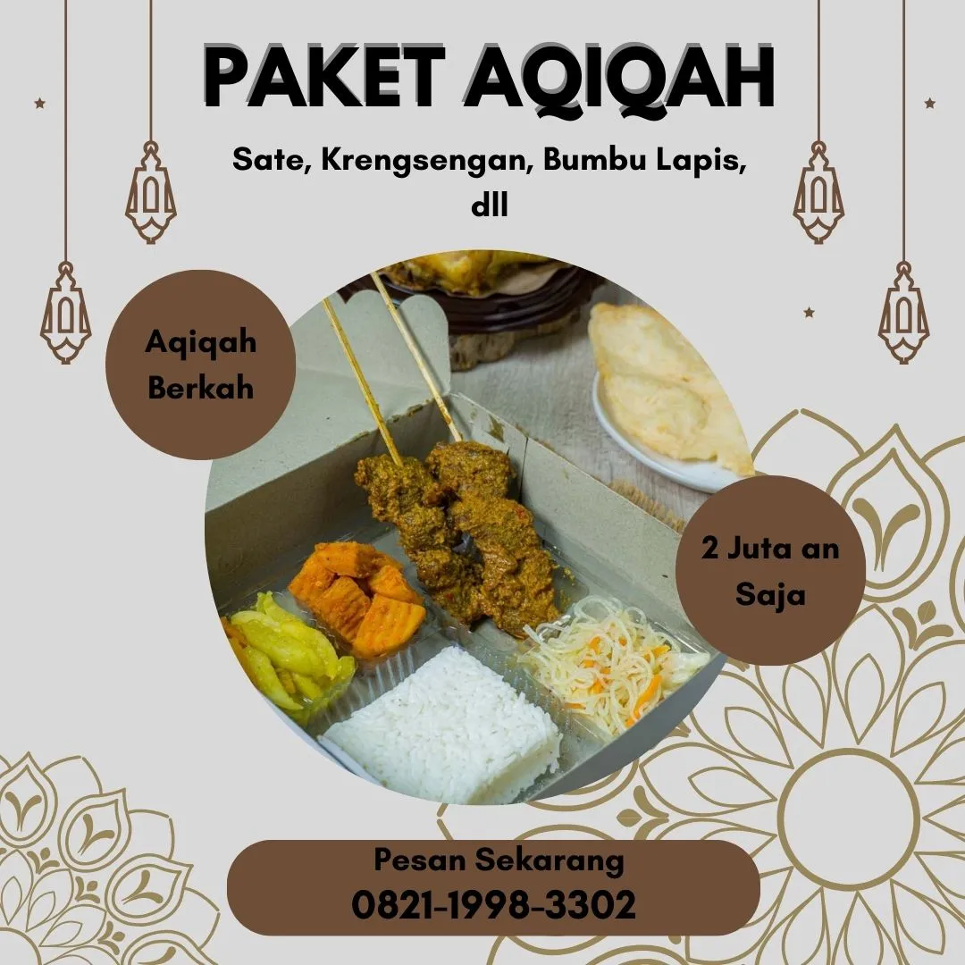 0821-1998-3302 (WA) Harga Paket Aqiqah Mojokerto