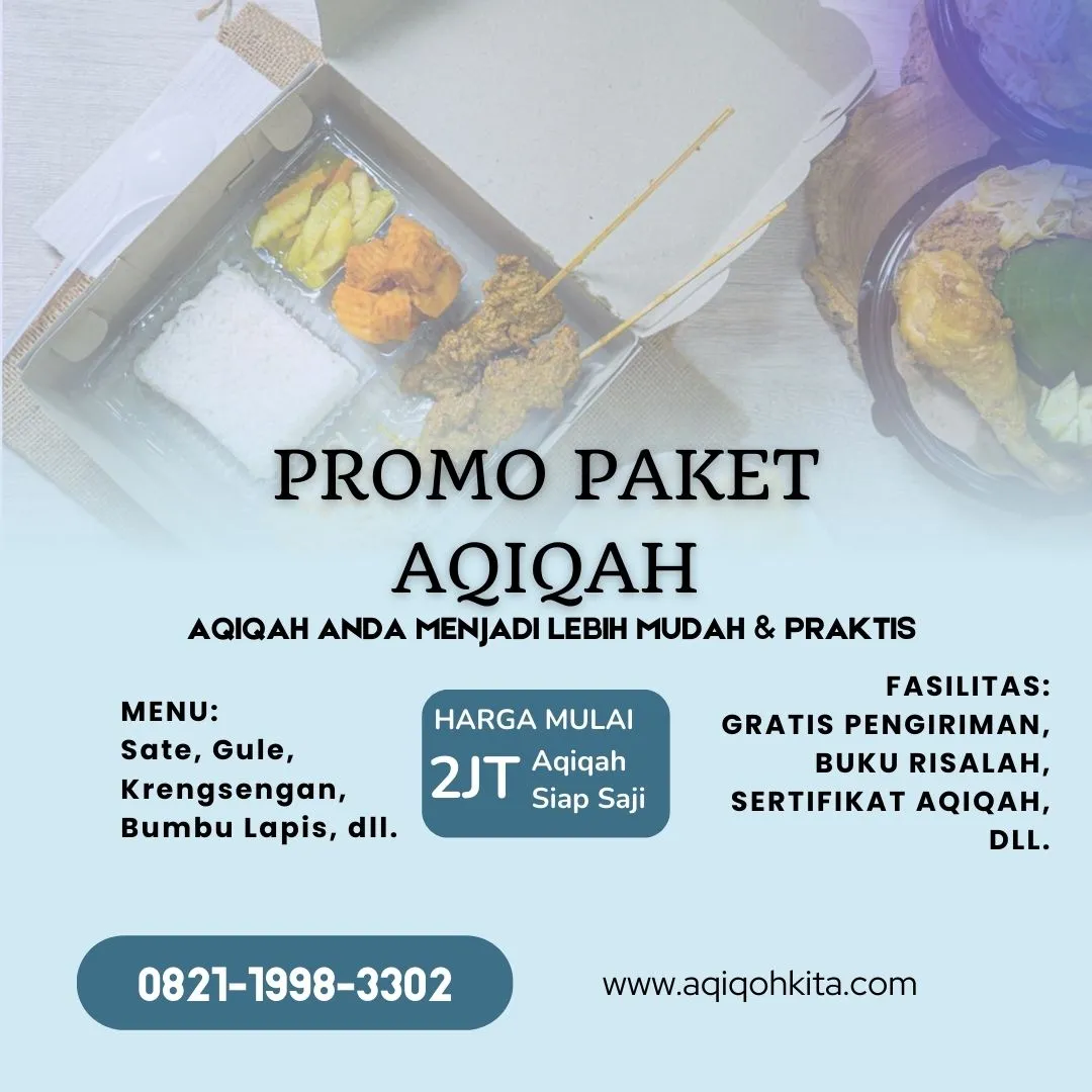 0821-1998-3302 (WA) Jasa Aqiqah Area Madiun