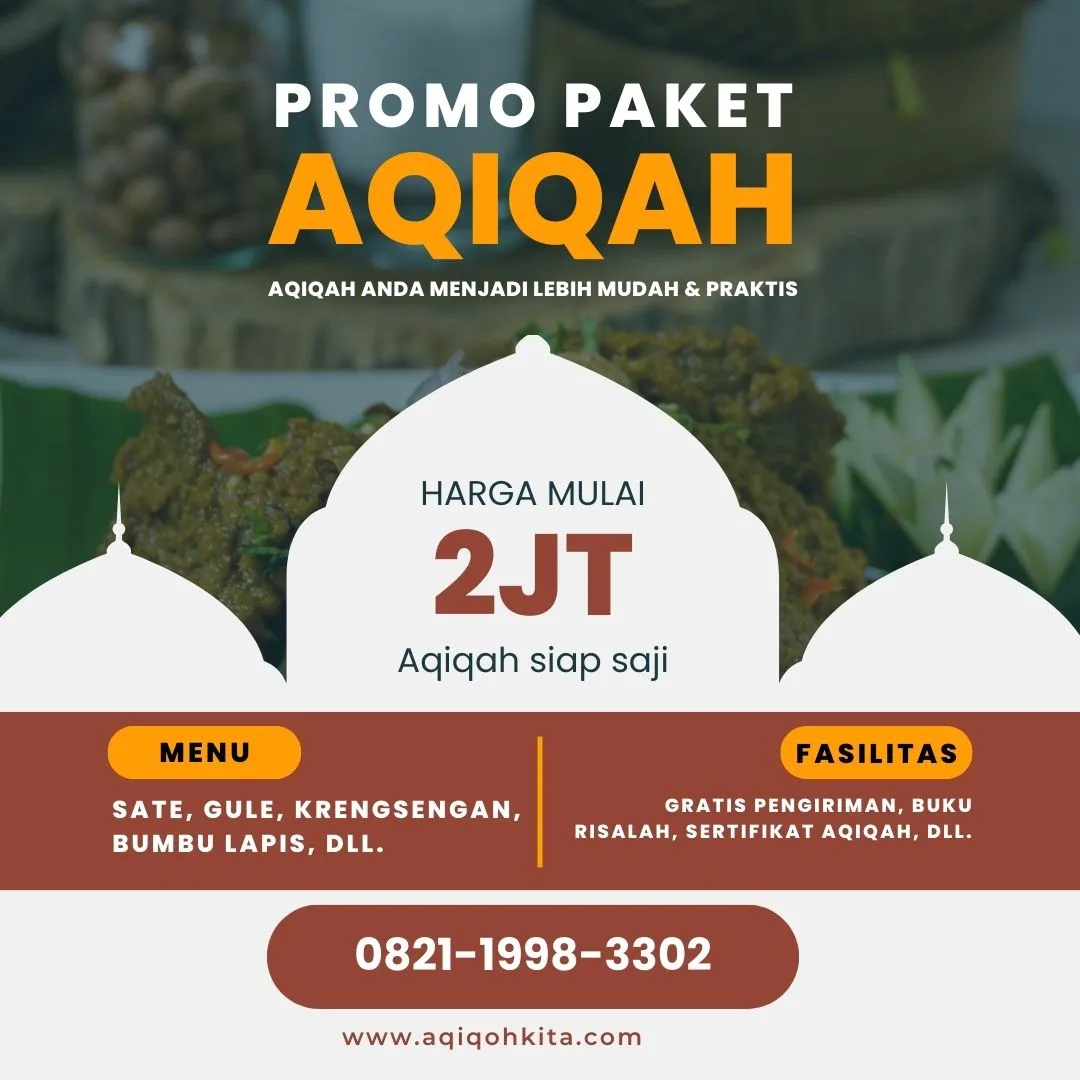 0821-1998-3302 (WA) Jasa Aqiqah di Lamongan