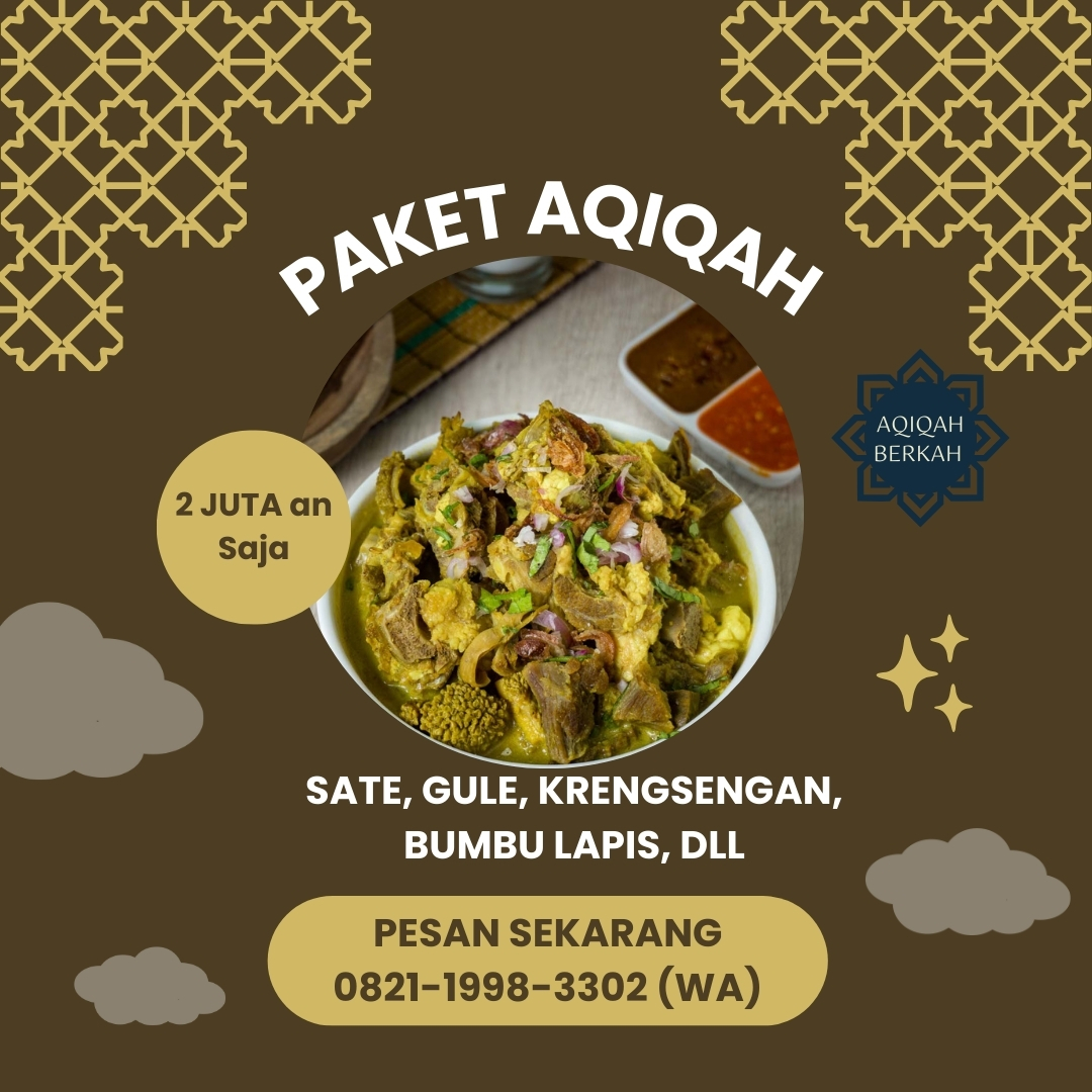 0821-1998-3302 (WA) Jasa Aqiqah di Ponorogo