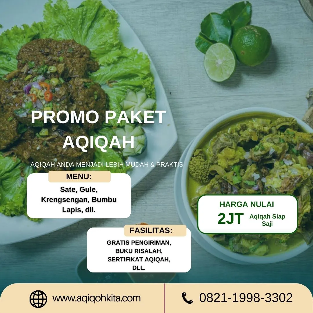 0821-1998-3302 (WA) Jasa Aqiqah di Tuban