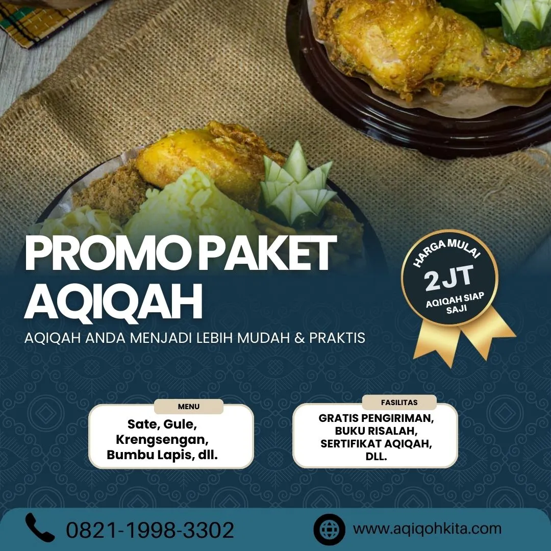 0821-1998-3302 (WA) Jasa Aqiqah Jombang