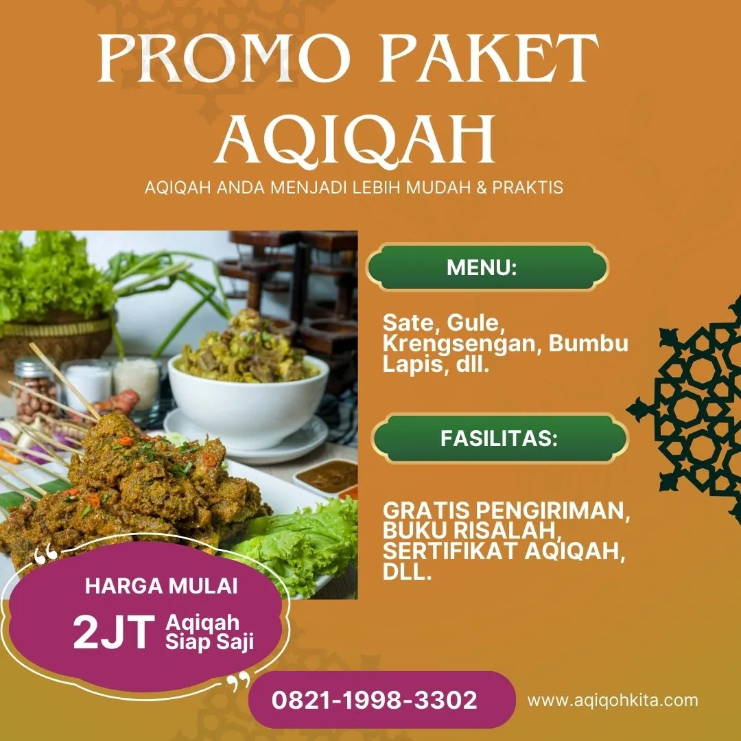 0821-1998-3302 (WA) Paket Aqiqah Blitar
