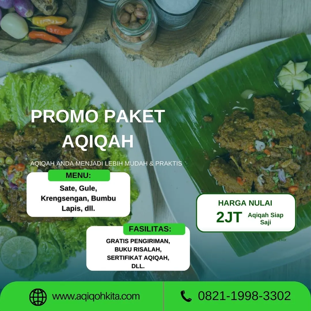 0821-1998-3302 (WA) Paket Aqiqah Bojonegoro