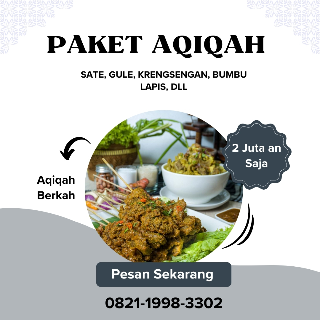 0821-1998-3302 (WA) Paket Aqiqah Kediri