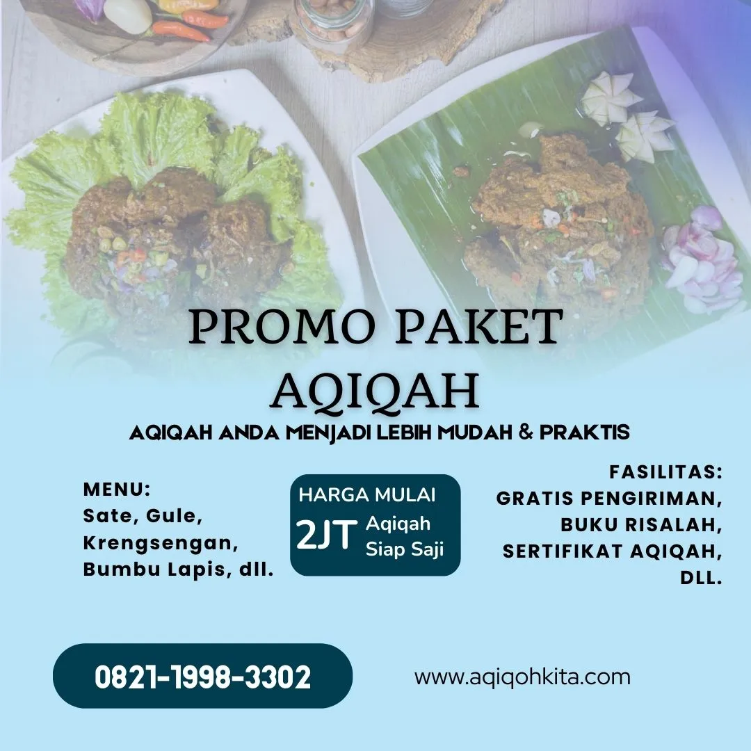 0821-1998-3302 (WA) Paket Aqiqah Lamongan