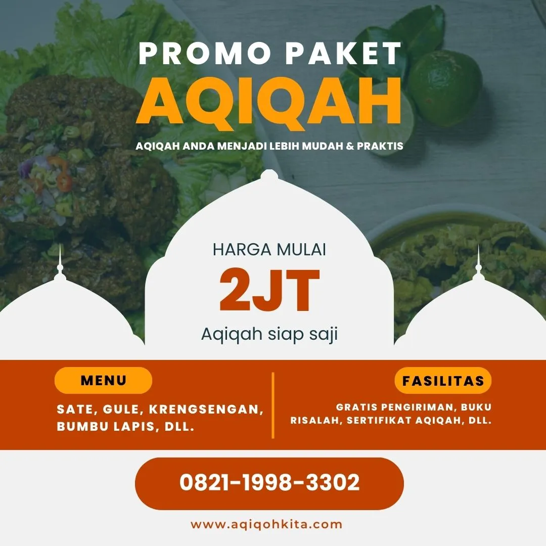 0821-1998-3302 (WA) Paket Aqiqah Murah Kediri