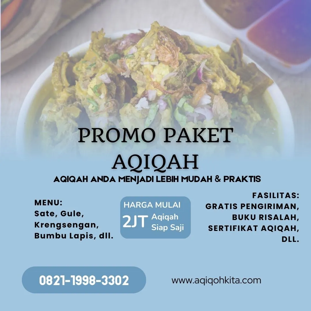 0821-1998-3302 (WA) Paket Aqiqah Nganjuk