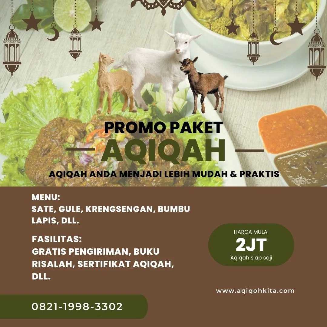 0821-1998-3302 (WA) Paket Aqiqah Pare Kediri