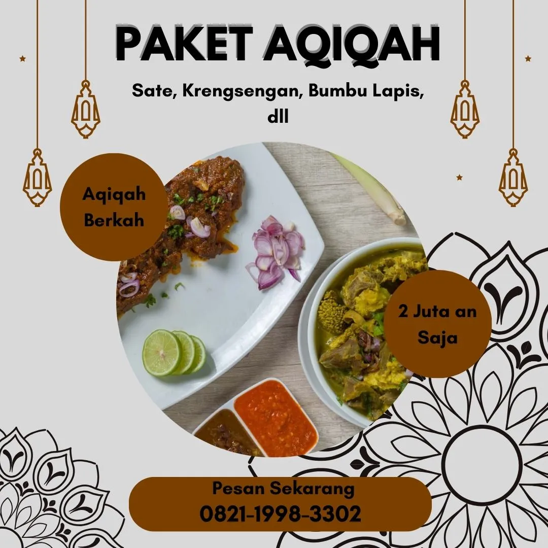 0821-1998-3302 (WA) Paket Aqiqah Wilayah Kediri