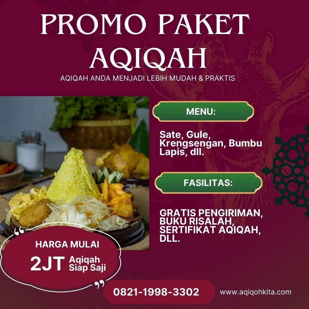 0821-1998-3302 (WA) Paket Aqiqah Wilayah Madiun