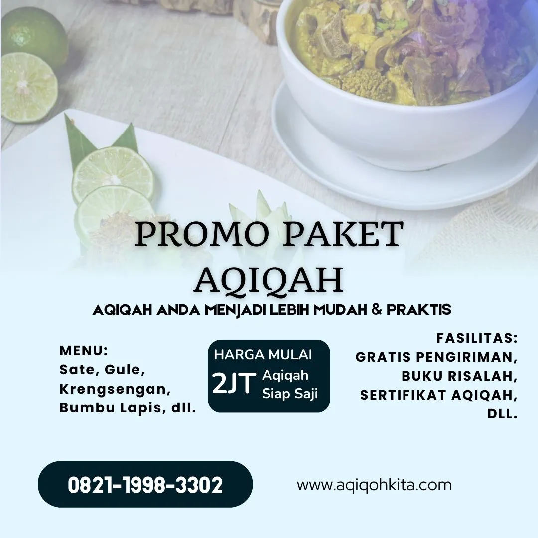 0821-1998-3302 (WA) Pesanan Aqiqah di Blitar