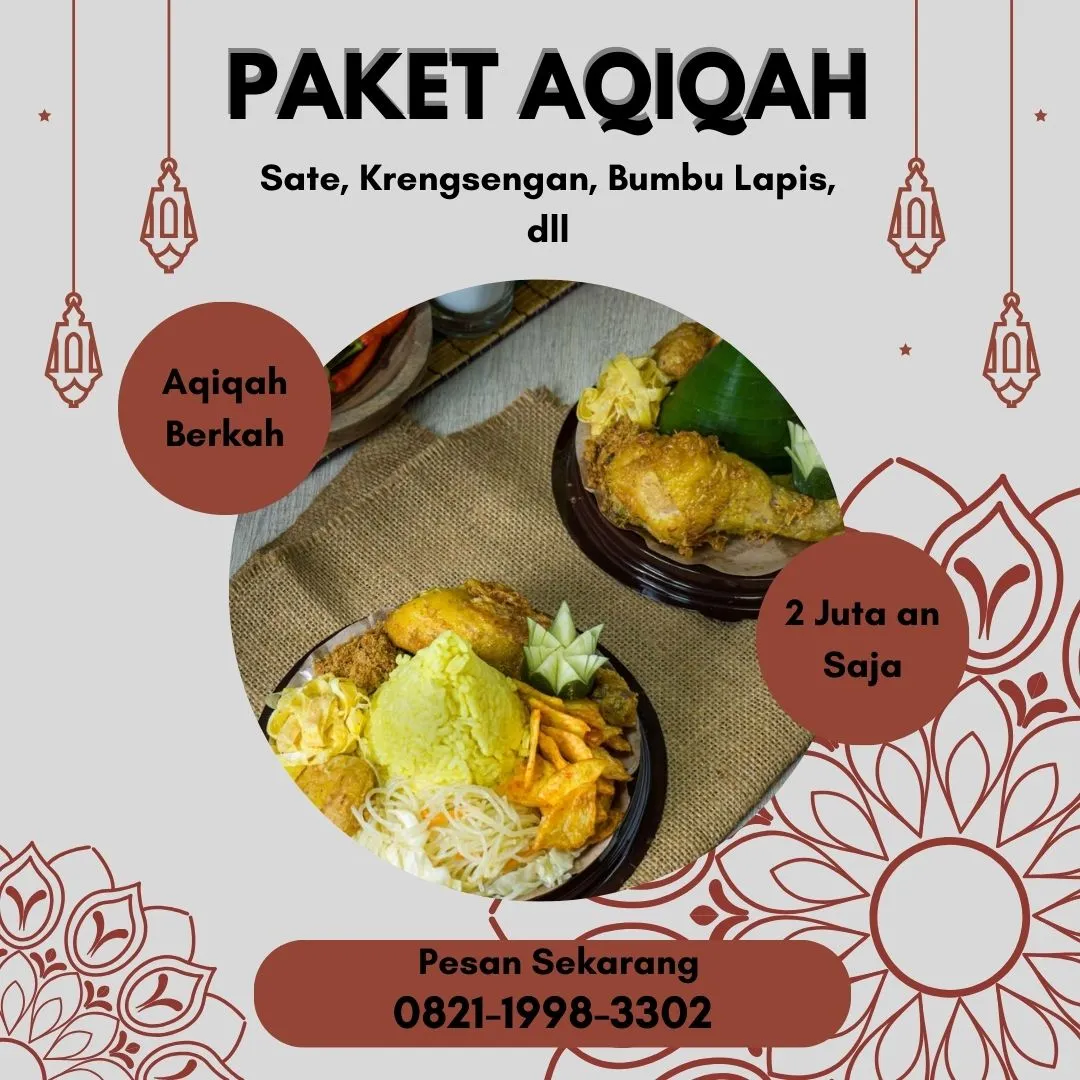 0821-1998-3302 (WA) Pesanan Aqiqah Mojokerto
