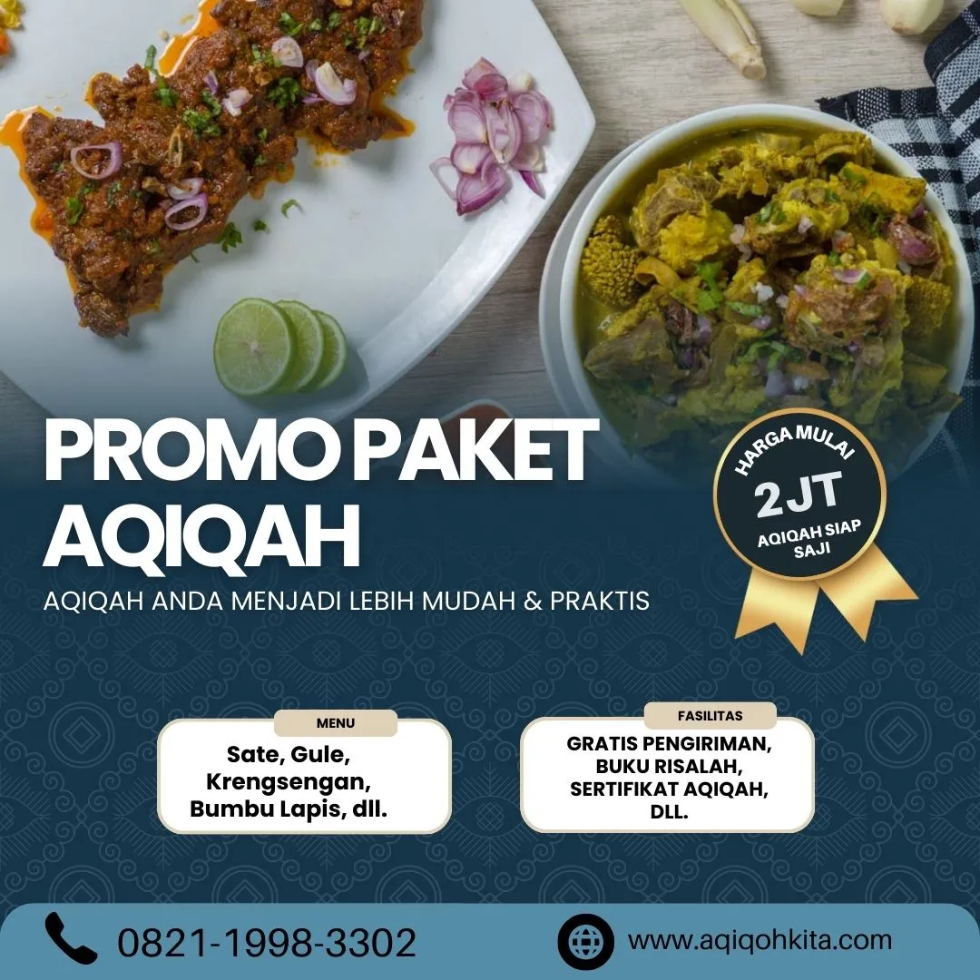 0821-1998-3302 (WA) Pesan Aqiqah di Ngawi
