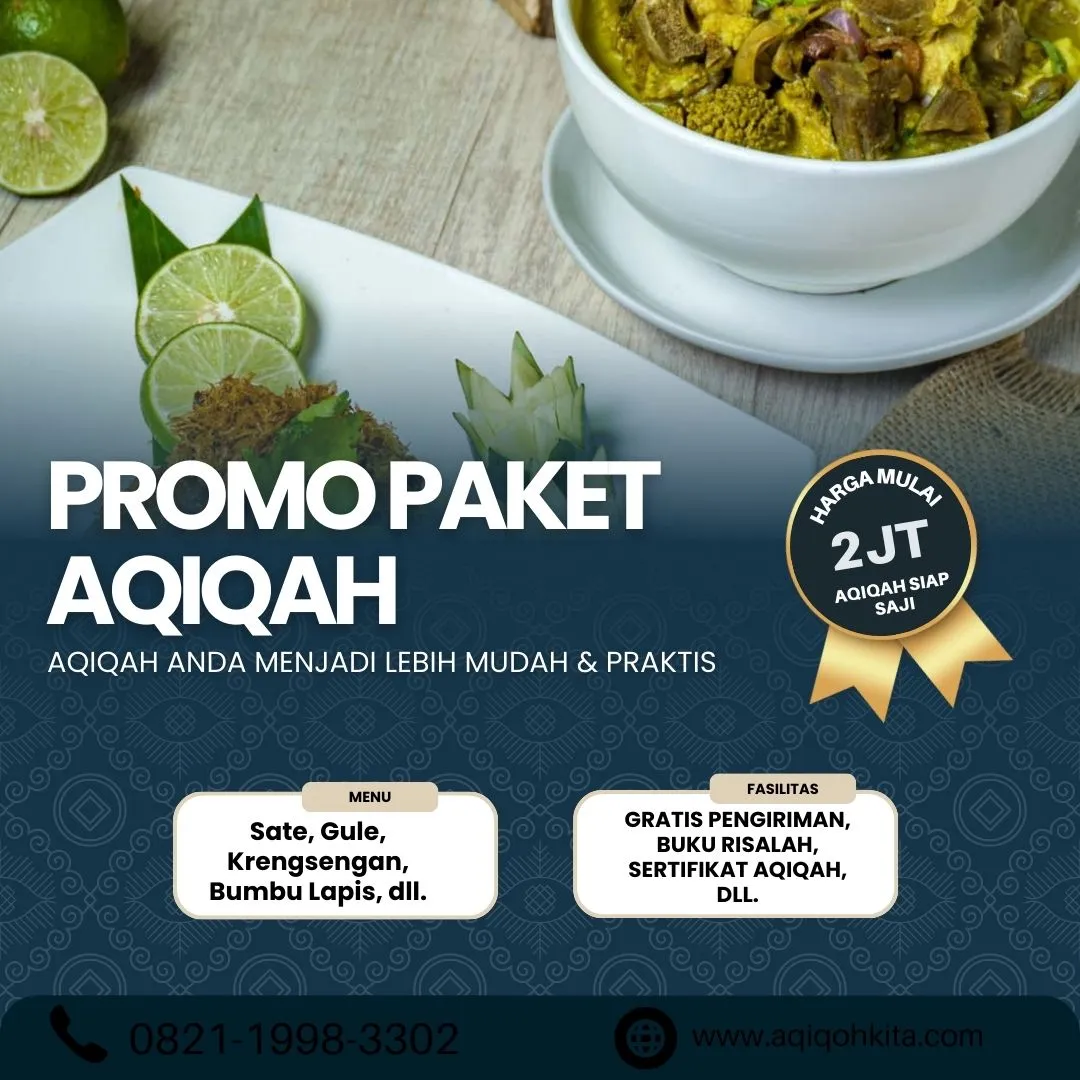 0821-1998-3302 (WA) Pesan Aqiqah Lamongan